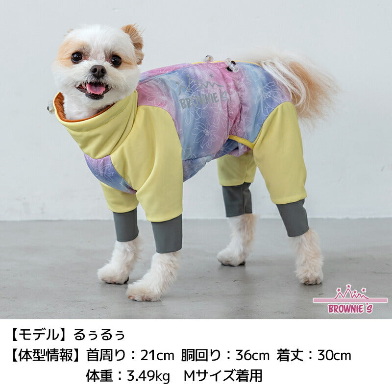 【2025年モデル】撥水アクティブロンパース スノーウェア XS/S/M/L/XL/XXL/DXS/DS/DM/FBS/FBM/FBL/4L/5L/6L/OS/OM/OL BROWNIE'S-ブラウニーズ- 犬服 ドッグウェア 小型犬 中型犬 大型犬 ダックス フレブル BR25AW br251804