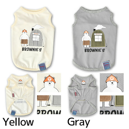サウナシロクマタンク S/M/L/XL/XXL BROWNIE'S-ブラウニーズ- 犬服 ドッグウェア 小型犬 BR26SS br261822