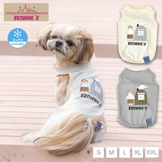 サウナシロクマタンク S/M/L/XL/XXL BROWNIE'S-ブラウニーズ- 犬服 ドッグウェア 小型犬 BR26SS br261822