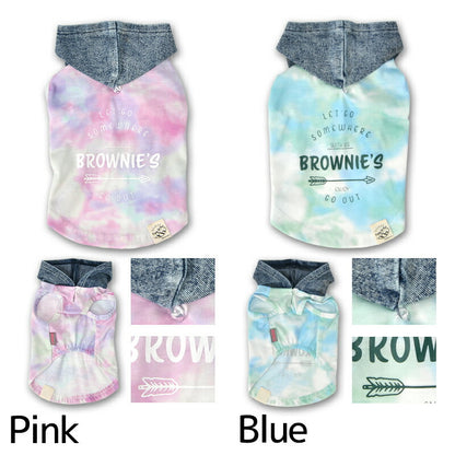 グラデーションパーカ S/M/L/XL/XXL BROWNIE'S-ブラウニーズ- 犬服 ドッグウェア 小型犬 BR26SS br261825