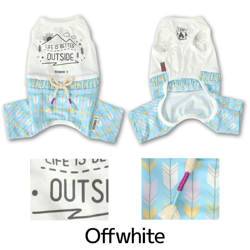 アウトサイドつなぎ S/M/L/XL/XXL BROWNIE'S-ブラウニーズ- 犬服 ドッグウェア 小型犬 BR26SS br261827