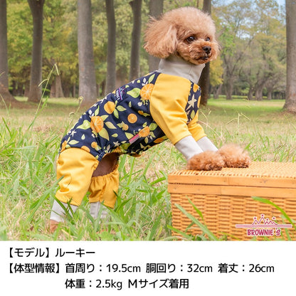 【2026年モデル】撥水アクティブロンパース XS/S/M/L/XL/XXL/DXS/DS/DM/FBS/FBM/FBL/4L/4DL/5L/5DL/6L/6DL/OS/OM/OL/OXL	 BROWNIE'S-ブラウニーズ- 犬服 ドッグウェア 小型犬 中型犬 大型犬 ダックス フレブル コーギー BR26SS br261830