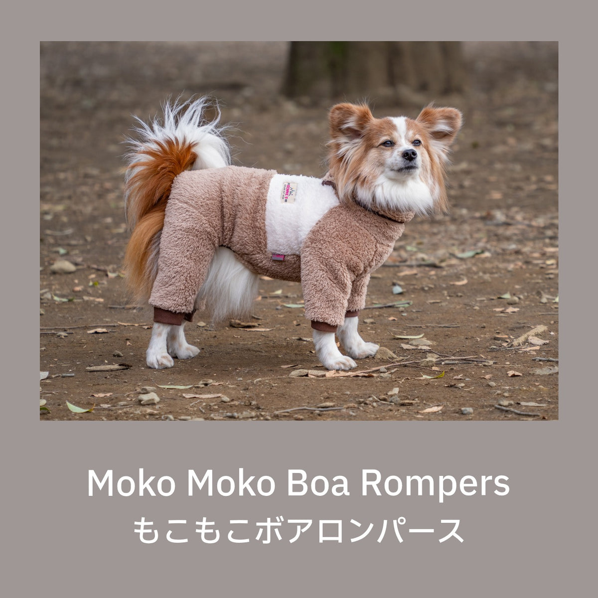 ツートンボアロンパース XS/S/M/L/XL/XXL/DXS/DS/DM/FBS/FBM/FBL/4L/4DL/5L/5DL/6L/6DL/OS/OM/OL/OXL BROWNIE'S-ブラウニーズ- 暖かい 犬服 ドッグウェア 小型犬 中型犬 大型犬 ダックス フレブル コーギー BR26AW br261842