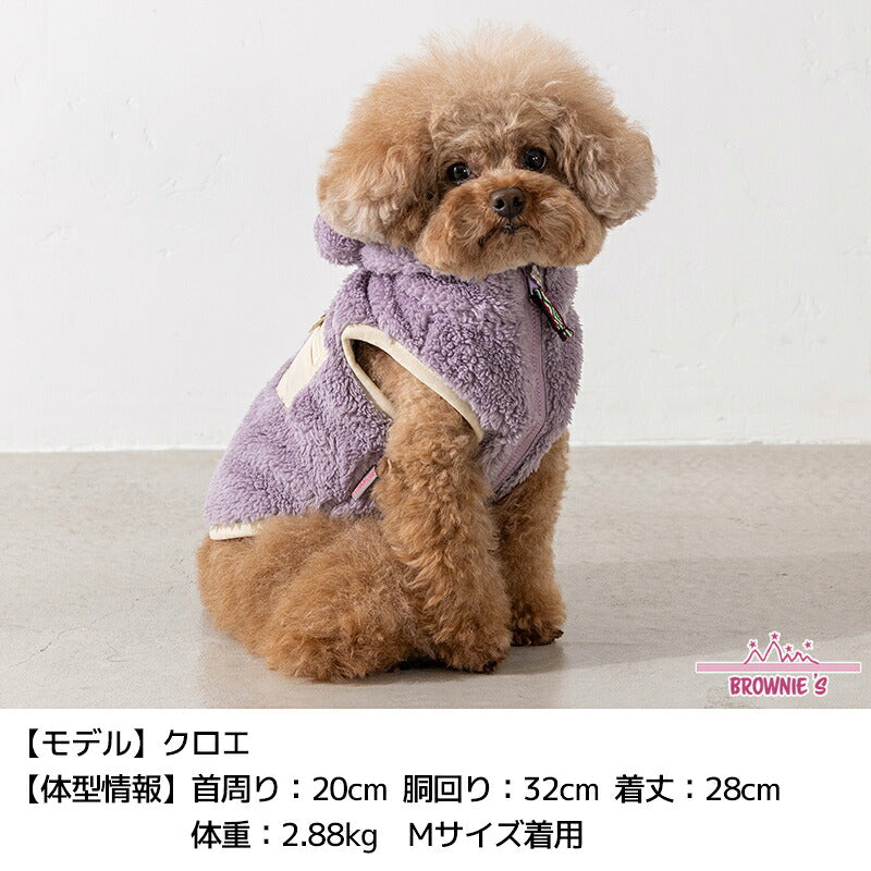 くまさんに変身ボアパーカ BROWNIE'S -ブラウニーズ- S/M/L/XL(2L)/XXL(3L) BR26AW br122535-1