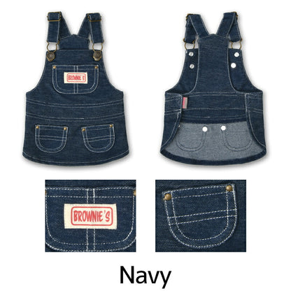 デニムジャンスカ S/M/L/XL/XXL BROWNIE'S-ブラウニーズ- 重ね着ＯＫ 犬服 ドッグウェア 小型犬 BR26AW br261851