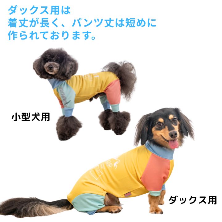 2026年モデル】撥水アクティブロンパース 犬用ラッシュガード XS/S/M/L