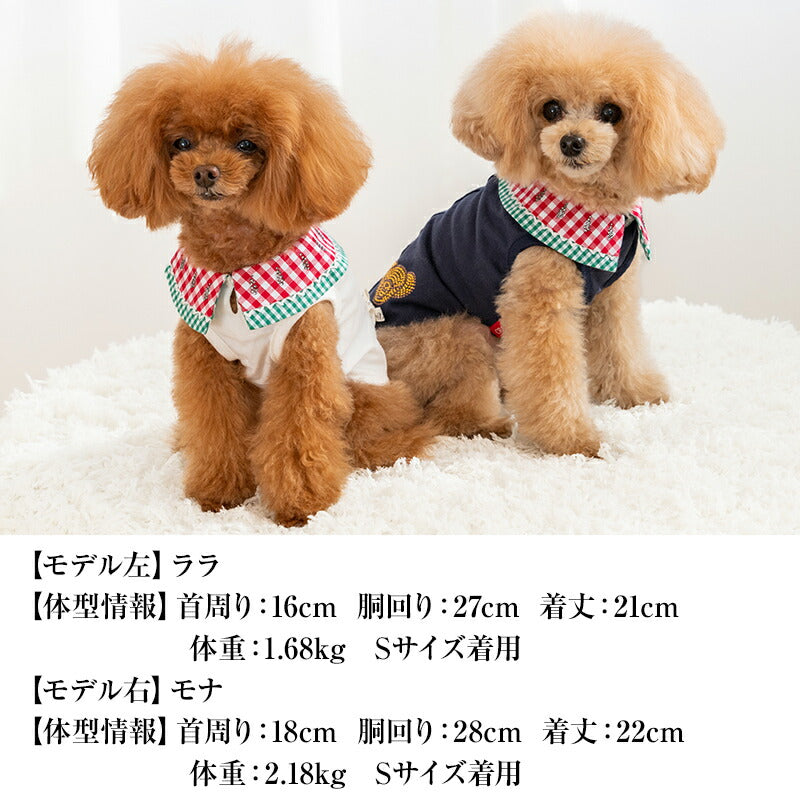 スイカ襟タンク XS/S/M/L/XL/XXL/DXS/DS/DM CRAZYBOO -クレイジーブー- 犬服 ドッグウェア CB25SS cb251104