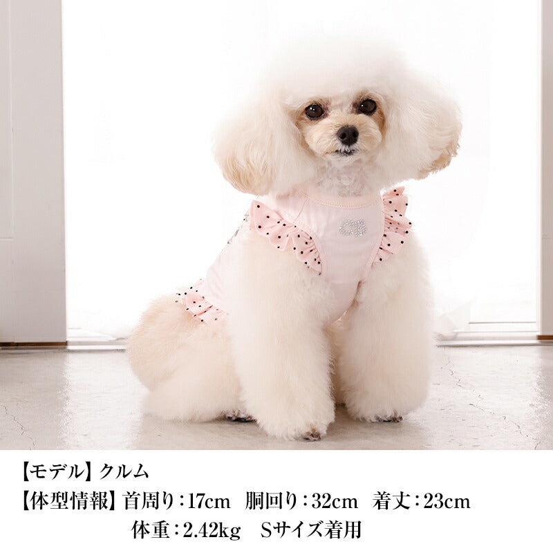 袖フリルバルーンタンク XS/S/M/L/XL/XXL/DXS/DS/DM CRAZYBOO -クレイジーブー- 犬服 ドッグウェア CB26SS cb261162