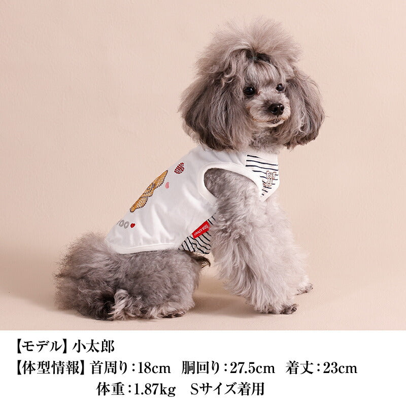ラブベアタンク XS/S/M/L/XL/XXL/DXS/DS/DM CRAZYBOO -クレイジーブー- 犬服 ドッグウェア CB26SS cb261163