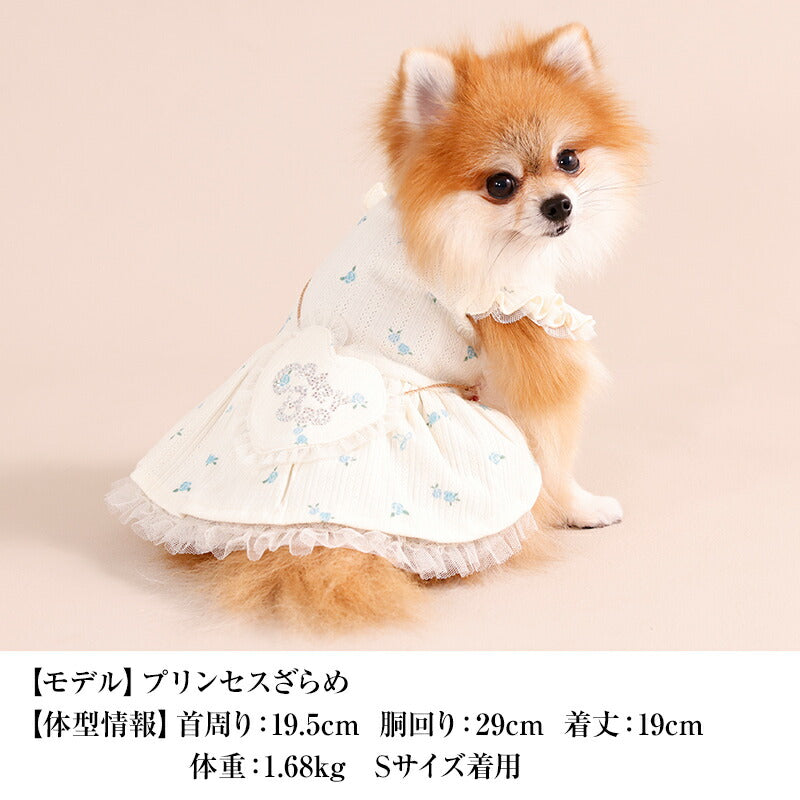 リボンポシェットワンピ XS/S/M/L/XL CRAZYBOO -クレイジーブー- 犬服 ドッグウェア CB26SS cb261179