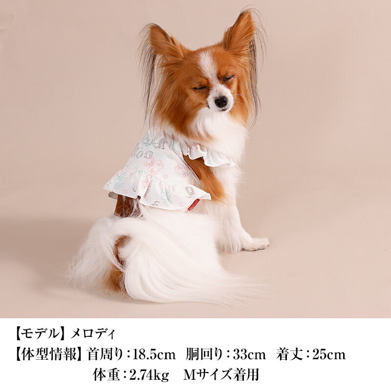 袖フリルクールエプロン S/M/L CRAZYBOO -クレイジーブー- 犬服 ドッグウェア CB26SS cb261186