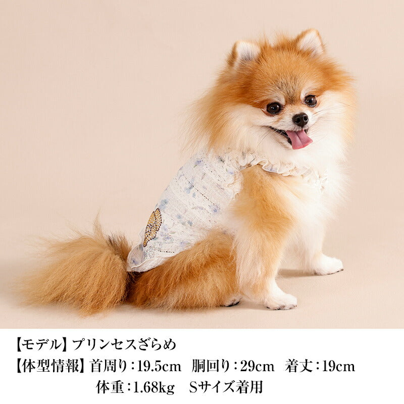 小花柄キャミソール XS/S/M/L/XL/XXL/DXS/DS/DM CRAZYBOO -クレイジーブー- 犬服 ドッグウェア CB26SS cb261190