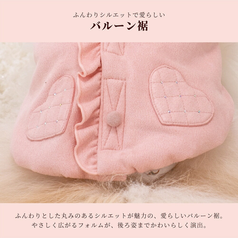 【CRAZYBOO公式】スウェード背開きアウター XS/S/M/L/XL/XXL/DXS/DS/DM クレイジーブー 犬服 ドッグウェア 暖かい 小型犬 トイプードル チワワ ダックス CB26AW cb261215
