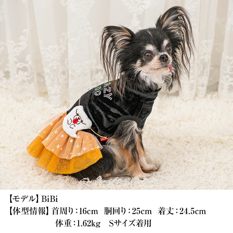 【CRAZYBOO公式】ハロウィンワンピ XS/S/M/L/XL クレイジーブー 犬服 ドッグウェア 小型犬 トイプードル チワワ ダックス CB26AW cb261221