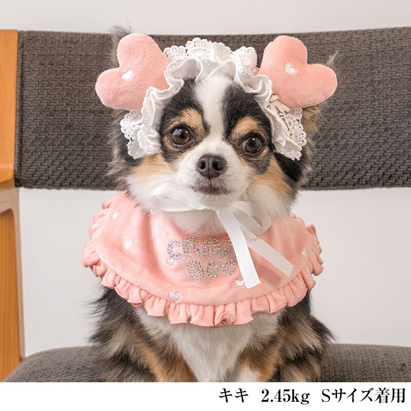【公式通販限定】バレンタインハートスタイ S/M/L CRAZYBOO -クレイジーブー- 犬服 ドッグウェア CB25AW cb262235