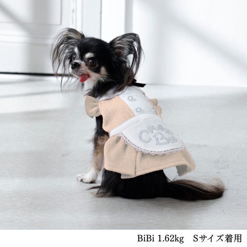 【公式通販限定】バレンタインメイドワンピース XS/S/M/L/XL CRAZYBOO -クレイジーブー- 犬服 ドッグウェア CB26SS cb261236