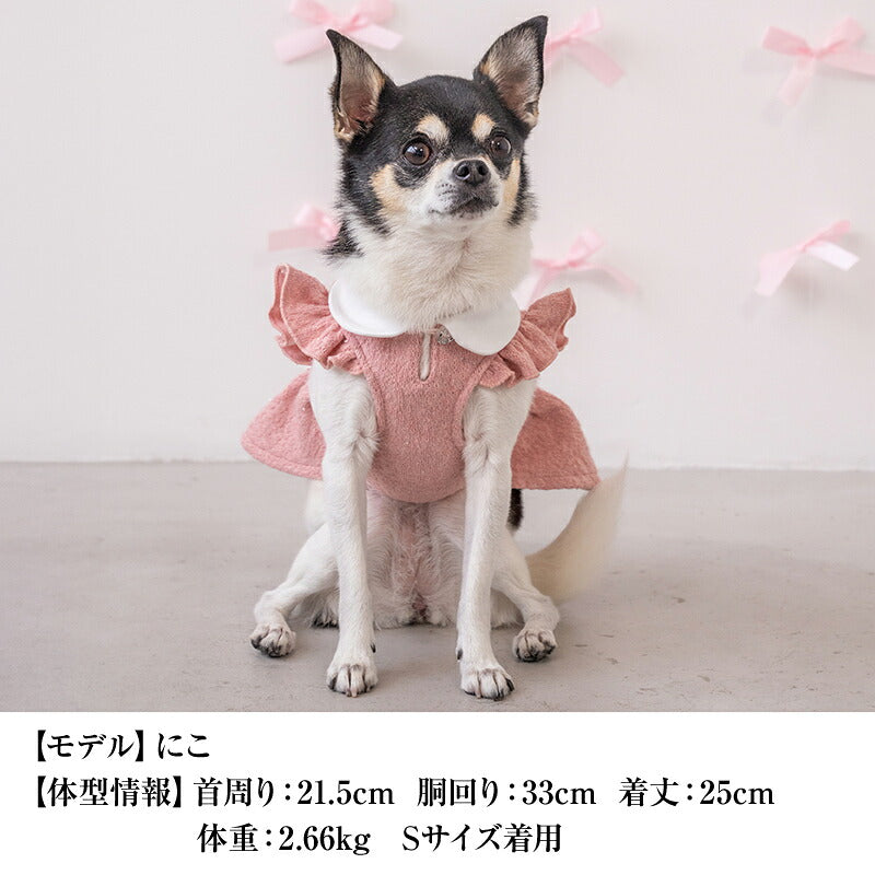 【公式通販限定】バレンタインメイドワンピース XS/S/M/L/XL CRAZYBOO -クレイジーブー- 犬服 ドッグウェア CB26SS cb261236