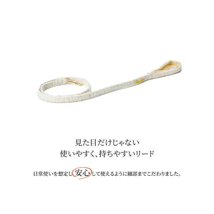 【CRAZYBOO公式】ツイードリード F クレイジーブー 犬用 小型犬 トイプードル チワワ ダックス CB26AW cb269246