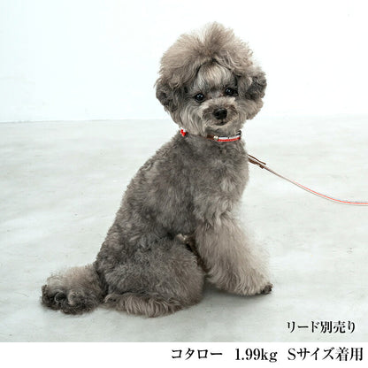 【CRAZYBOO公式】カラー 首輪 イエローチェック デニム 迷彩 ストライプ ヒッコリー トリコロール S/M/L クレイジーブー 犬用 小型犬 トイプードル チワワ ダックス cb689714