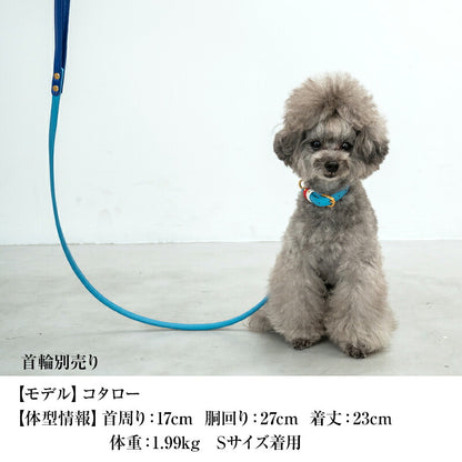 【CRAZYBOO公式】リード スワロフ ベルト通し Free (105cm) クレイジーブー 犬用 小型犬 トイプードル チワワ ダックス cb119834