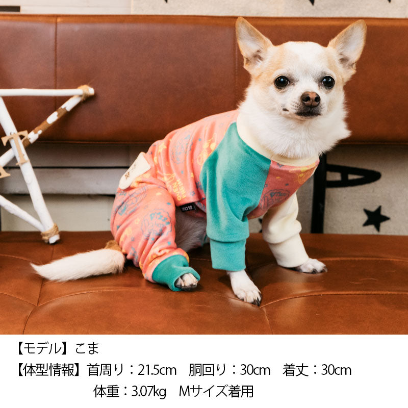 アシメベロアオールインワン XS/S/M/L/XL/XXL/DS/DM D's Chat