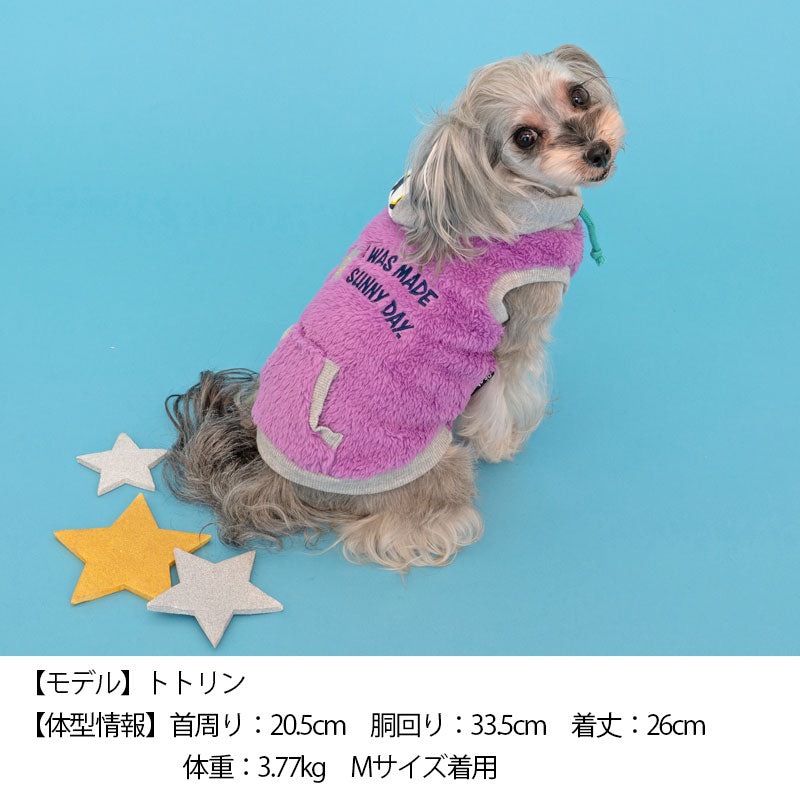 アシメ柄パーカ XS/S/M/L/XL/XXL/DS/DM D's Chat-ディーズチャット- 犬服 ドッグウェア 小型犬 ダックス DS22AW ds162159-1