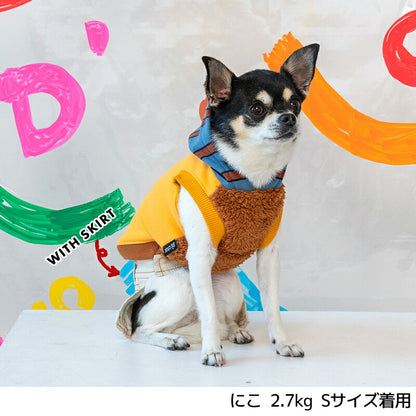 トマト缶柄パーカ XS/S/M/L/XL/XXL/DXS/DS/DM/DL/FBS/FBM/FBL D's Chat-ディーズチャット- 犬服 小型犬 ドッグウェア DS24AW ds241233