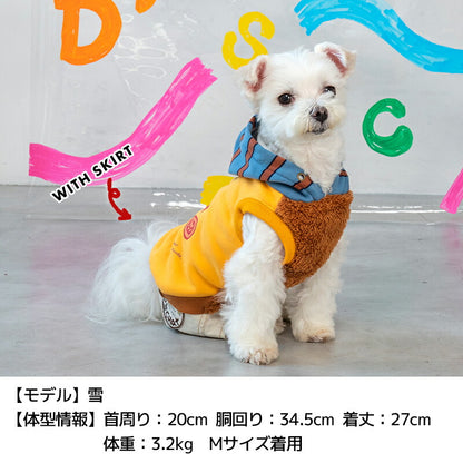 トマト缶柄パーカ XS/S/M/L/XL/XXL/DXS/DS/DM/DL/FBS/FBM/FBL D's Chat-ディーズチャット- 犬服 小型犬 ドッグウェア DS24AW ds241233