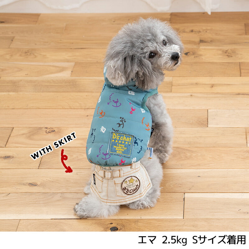 ディーズ君アウター XS/S/M/L/XL/XXL/DXS/DS/DM/DL/FBS/FBM/FBL D's Chat-ディーズチャット- 犬服 小型犬 ドッグウェア DS24AW ds241239