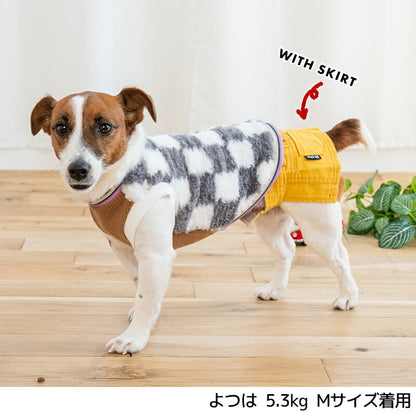 ブロックチェックタンク XS/S/M/L/XL/XXL/DXS/DS/DM/DL/FBS/FBM/FBL D's Chat-ディーズチャット- 犬服 小型犬 ドッグウェア DS24AW ds241241