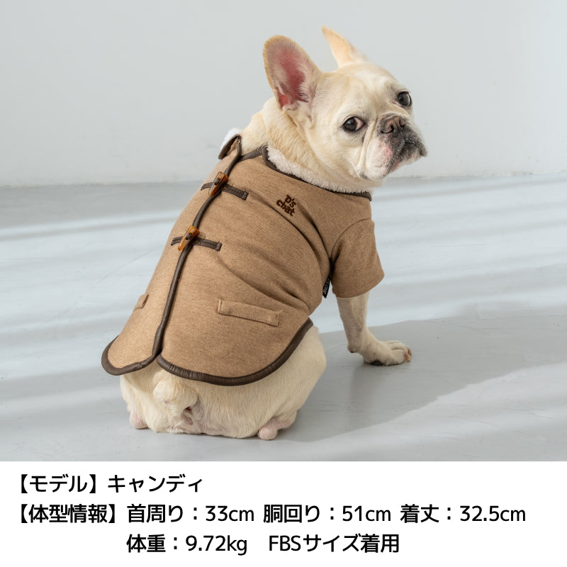 新品　DSサイズ　ベアデニムボアアウター 犬服 ペットパラダイス デニム ボア ジャケット デニム 小型犬 / PET