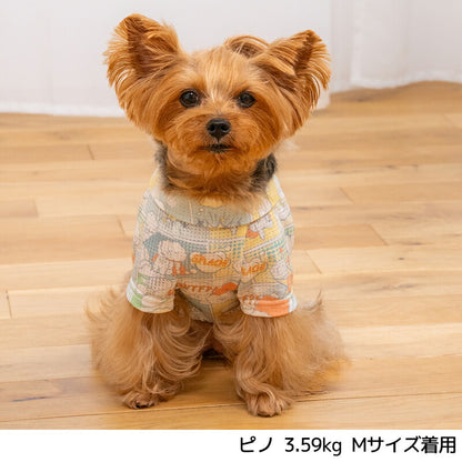 アメコミメッシュシャツ XS/S/M/L/XL/XXL/DXS/DS/DM/DL/FBS/FBM/FBL D's Chat-ディーズチャット- 犬服 小型犬 ダックス フレブル ドッグウェア DS26SS ds261308