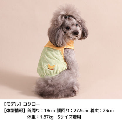 フルーツメッシュタンク XS/S/M/L/XL/XXL/DXS/DS/DM/DL/FBS/FBM/FBL D's Chat-ディーズチャット- 犬服 小型犬 ダックス フレブル ドッグウェア DS26SS ds261316