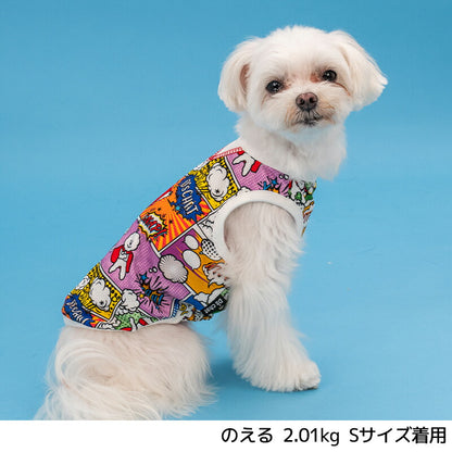 アメコミメッシュタンク XS/S/M/L/XL/XXL/DXS/DS/DM/DL/FBS/FBM/FBL D's Chat-ディーズチャット- 犬服 小型犬 ダックス フレブル ドッグウェア DS26SS ds261322
