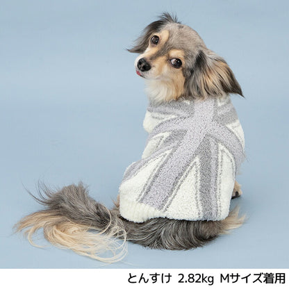 イギリス柄ニット XS/S/M/L/XL/XXL/DXS/DS/DM/DL/FBS/FBM/FBL D's Chat-ディーズチャット- 犬服 小型犬 ダックス フレブル ドッグウェア DS26AW