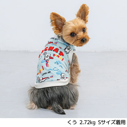ディーズ君スーパーマンタンク XS/S/M/L/XL/XXL/DXS/DS/DM/DL/FBS/FBM/FBL D's Chat-ディーズチャット- 犬服 小型犬 ダックス フレブル ドッグウェア DS26AW