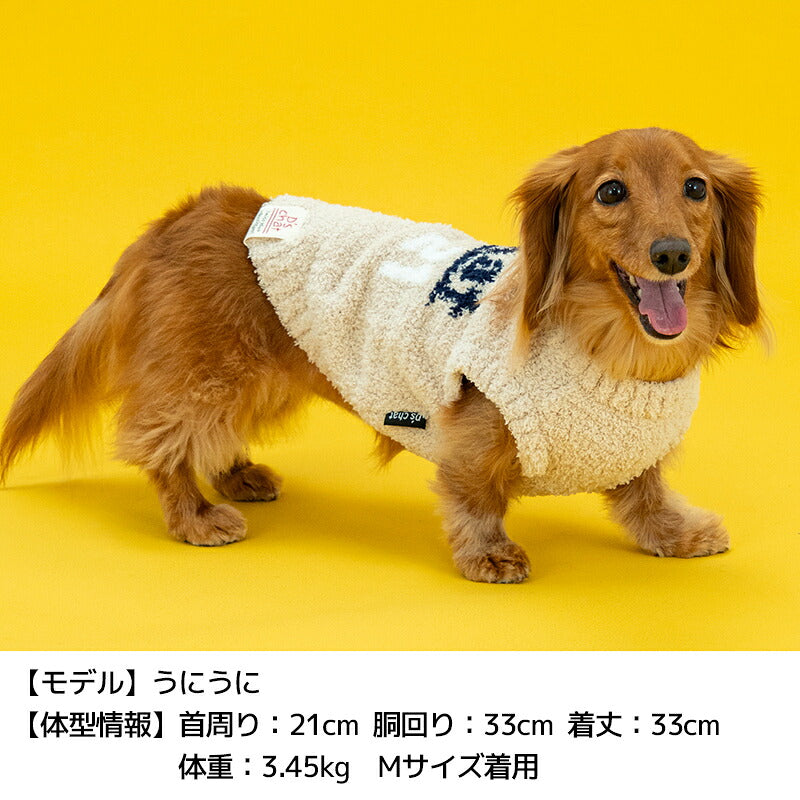 DSロゴニット XS/S/M/L/XL/XXL/DXS/DS/DM/DL/FBS/FBM/FBL D's Chat-ディーズチャット- 犬服 小型犬 ダックス フレブル ドッグウェア DS26AW