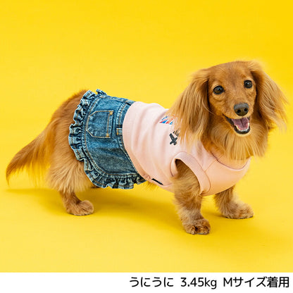 イギリス刺しゅうワンピ XS/S/M/L/XL D's Chat-ディーズチャット- 犬服 小型犬 ドッグウェア DS26AW
