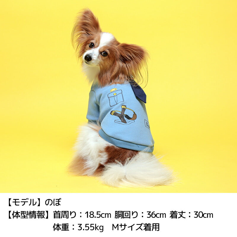 なりきりケイドロシリーズ トレーナー つなぎ ワンピース S/M/L/XL Dulce-ドゥルチェ- 犬服 ドッグウェア DU24AW du241142