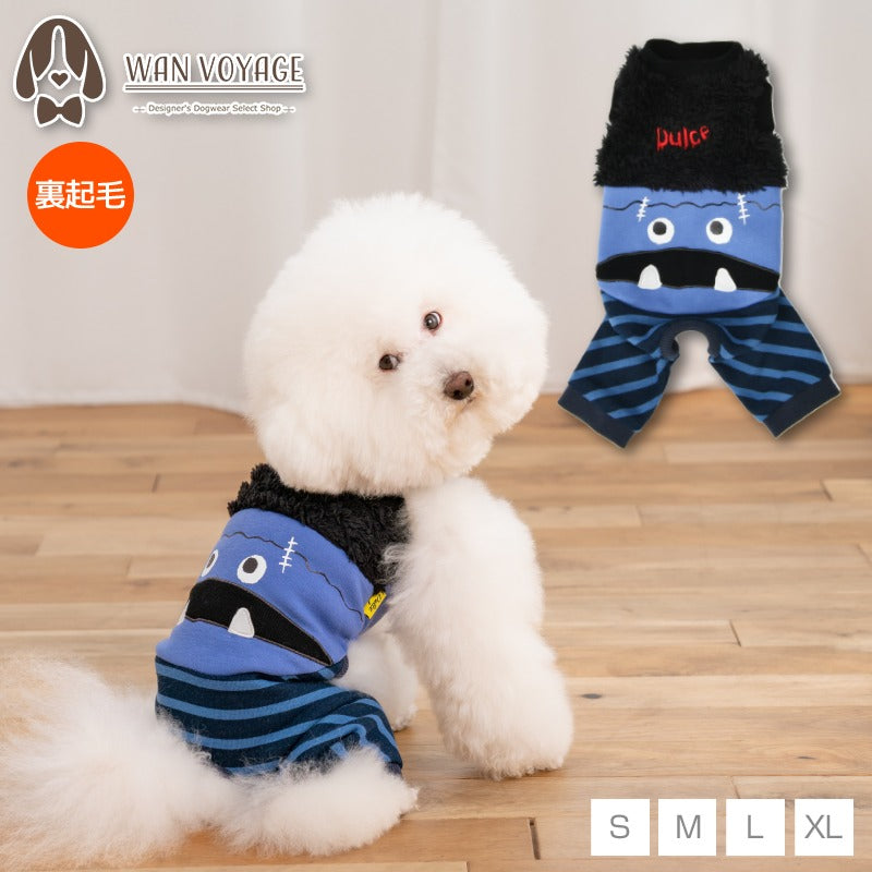 フランケンなりきりつなぎ S/M/L/XL Dulce-ドゥルチェ- 犬服 ドッグウェア DU25AW du251178