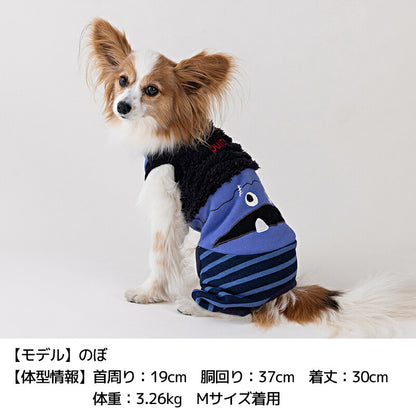 フランケンなりきりつなぎ S/M/L/XL Dulce-ドゥルチェ- 犬服 ドッグウェア DU25AW du251178