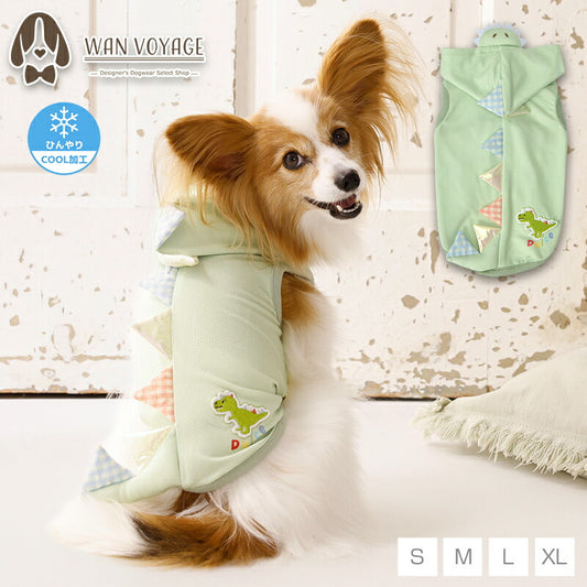 ダイナソーパーカ S/M/L/XL Dulce-ドゥルチェ- 犬服 ドッグウェア DU26SS du261191