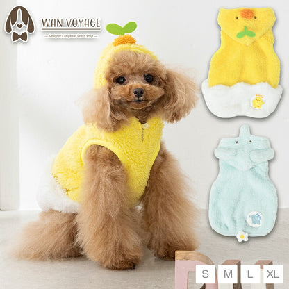 どうぶつさんなりきりパーカ S/M/L/XL Dulce-ドゥルチェ- 犬服 ドッグウェア トイプードル チワワ ダックス DU26AW du261195