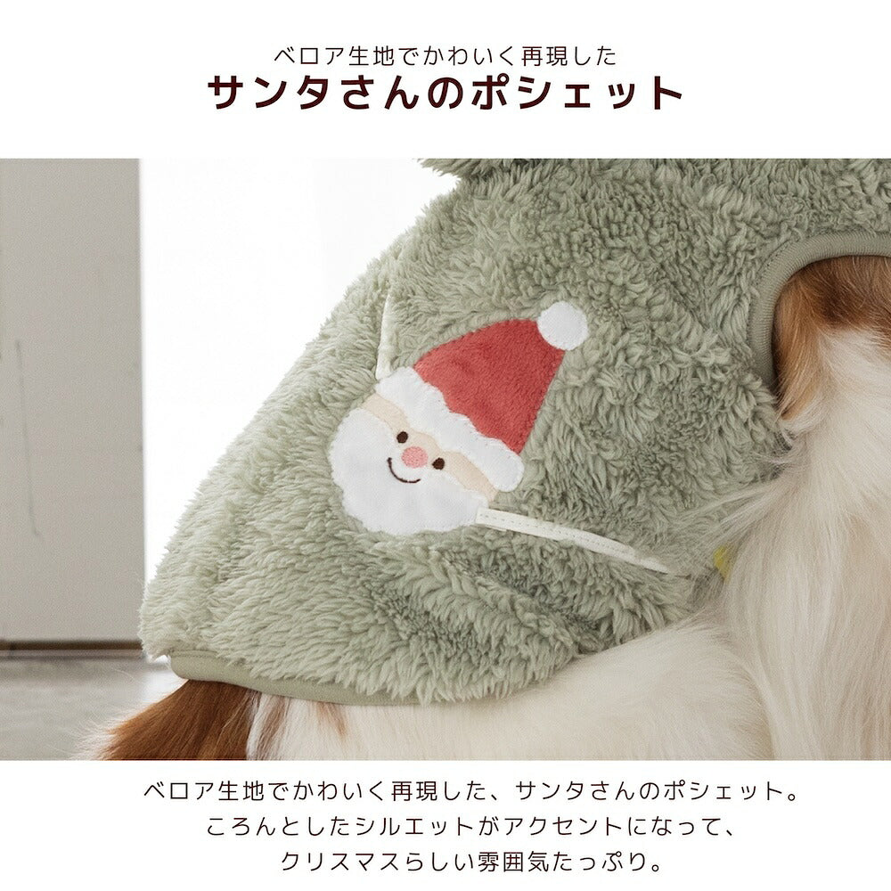 なりきりクリスマスパーカ S/M/L/XL Dulce-ドゥルチェ- 犬服 ドッグウェア クリスマス トイプードル チワワ ダックス DU26AW du261202