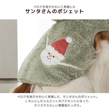 なりきりクリスマスパーカ S/M/L/XL Dulce-ドゥルチェ- 犬服 ドッグウェア クリスマス トイプードル チワワ ダックス DU26AW du261202