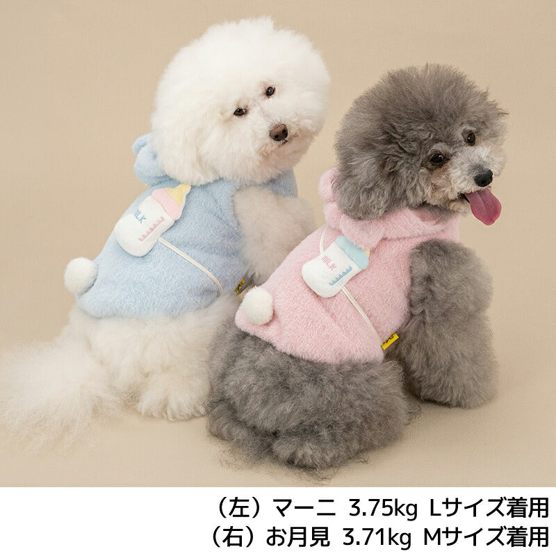 ベイビーパーカ S/M/L/XL Dulce-ドゥルチェ- 犬服 ドッグウェア トイプードル チワワ ダックス DU26AW du261204