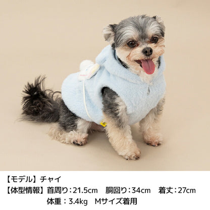 ベイビーパーカ S/M/L/XL Dulce-ドゥルチェ- 犬服 ドッグウェア トイプードル チワワ ダックス DU26AW du261204