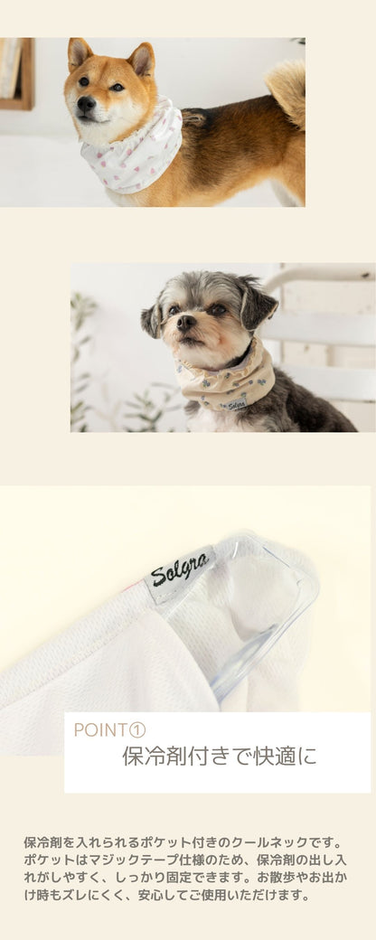 フリルクールネック S/M/L Solgra-ソルグラ- 犬用 SO25SS so252457