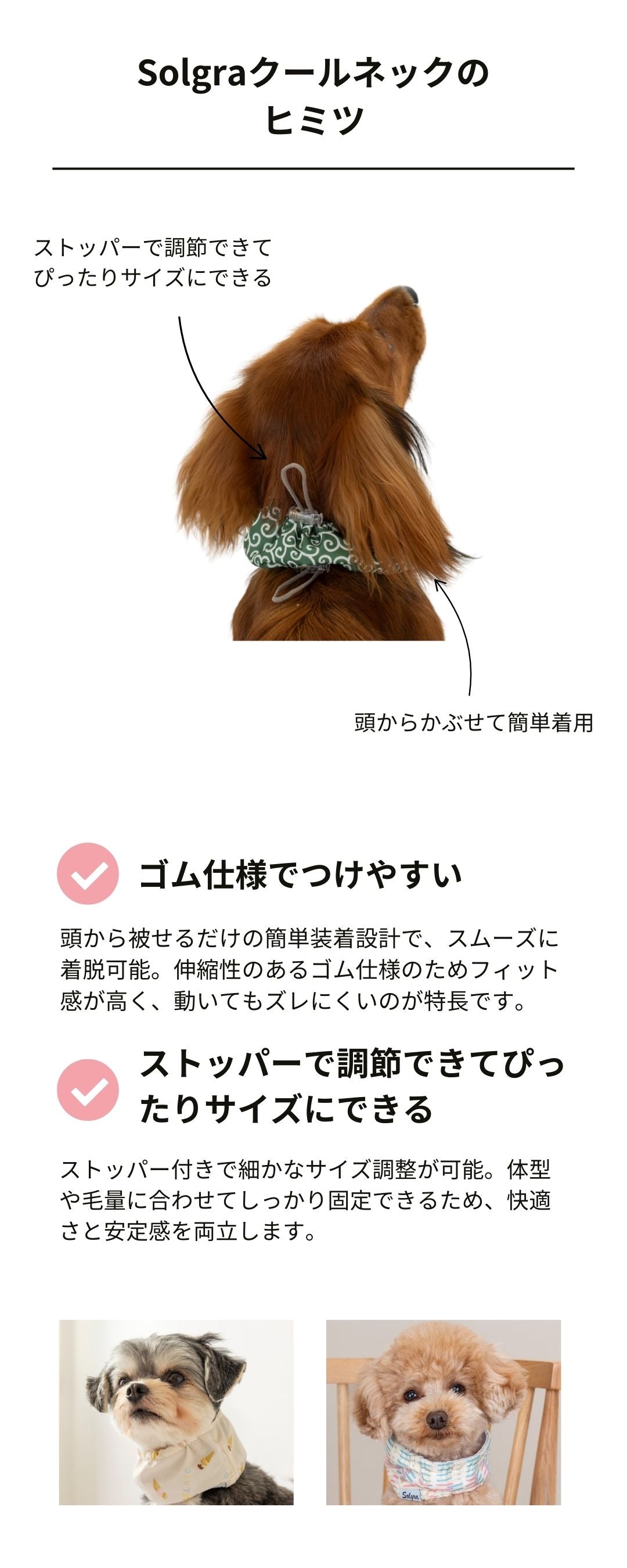 クールネック S/M/L Solgra-ソルグラ- 犬用 SO25SS so252459 – WAN