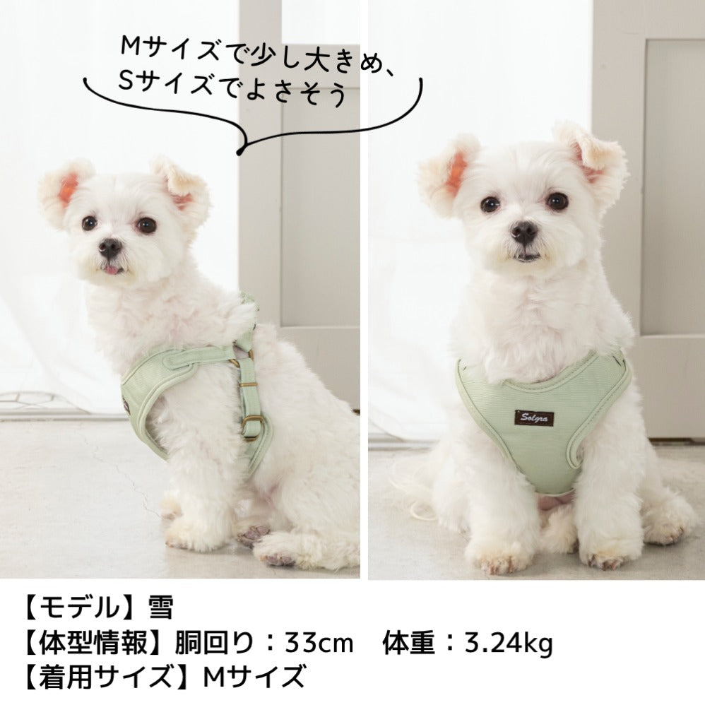 Solgra 犬用ロンパース 2点セット M Lサイズ Solgra 犬用ロンパース 2点セット M Lサイズ ナチュラルキャンバス